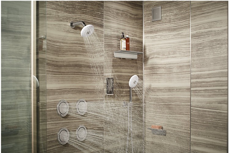 Desain Shower Dinding Minimalis yang Bisa Menambah Estetika Kamar Mandi Anda